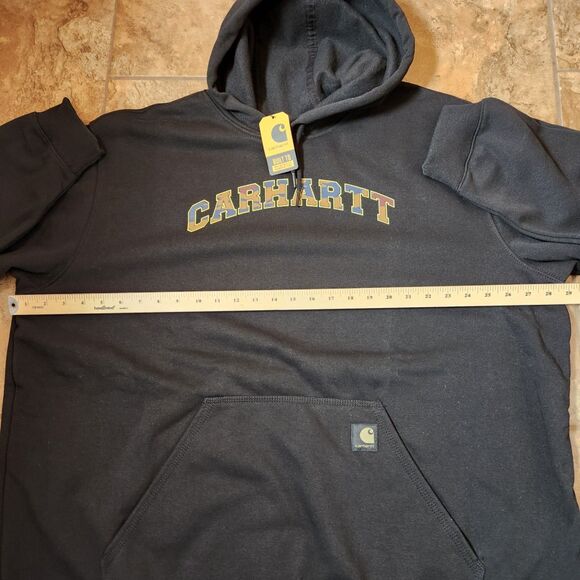 Carhartt loose fit hoodie mens 2XL - Picture 7 of 8
